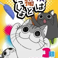 Постер Вечера с кошкой 3 сезон